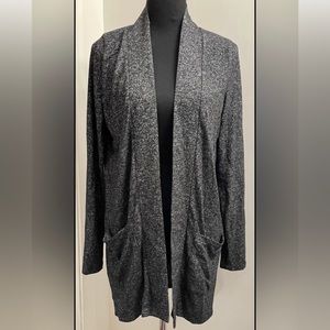Long, Open Front Cardigan from J.Crew